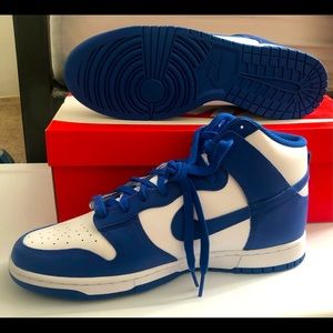 Nike Mens Dunk High DD1399 102 Game Royal - Size 12